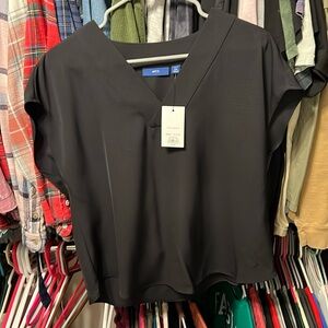 NWT Apt 9 dress shirt - medium petite - black